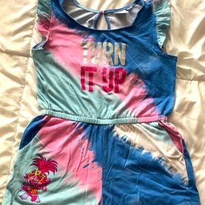 Trolls Tie-Dye Romper